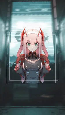 darling in the franxx zero two with background of white and pink and brown  lines 4k hd anime Wallpapers | HD Wallpapers | ID #42454