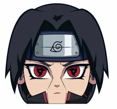 4 5/8 x 4 1/2 Itachi from naruto/ Car/Truck/Windows Anime ITACHI07 | eBay