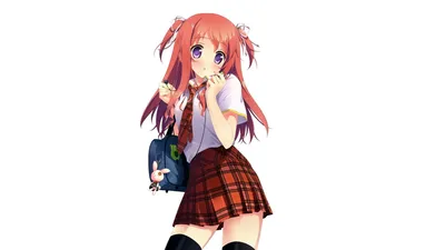 Illustration Of A Girl In Anime Style, Photoshop Tracing Path Included  Stock Photo, Picture and Royalty Free Image. Image 11376482.