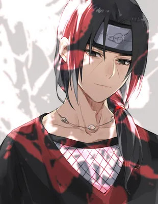 Download Anime Akatsuki Uchiha Itachi PFP Art Wallpaper | Wallpapers.com