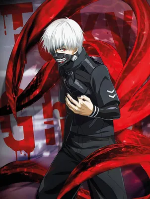 Обои на рабочий стол Ken Kaneki / Кен Канеки из аниме Tokyo Ghoul /  Токийский Гуль, обои для рабочего стола, скачать обои, обои бесплатно