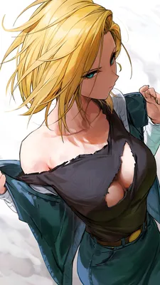 Hot Anime Dragon Ball Z Android 18 Poster Wall Scroll Home Decor 8\"x12\"  F350 | eBay