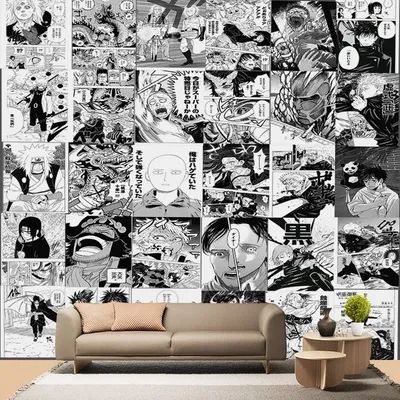 Купить Домашний декор | Japanese popular anime 21x30cm 20/30/40pcs manga  wall stickers anime wallpaper print anime stickers Teen room decoration