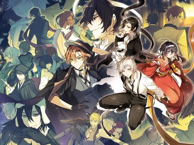 Bungou Stray Dogs • Великий из бродячих псов fényképei | VK | Бешеные псы,  Милые рисунки, Ретро картинки