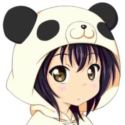 Free: Panda Girl, grey-haired anime character illustration transparent  background PNG clipart - nohat.cc