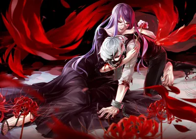 Чехол аниме Токийский гуль (Tokyo Ghoul) Кен Канеки картинка для iPhone 6  силикон черный купить в интернет-магазине CASEME.BY