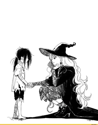 манга :: Anime Artist (Аниме арт, Аниме-арт) :: Witch and orphan ::  takatsuyo320 :: artist :: ведьма :: Anime (Аниме) :: Смешные комиксы  (веб-комиксы с юмором и их переводы) / картинки, гифки,