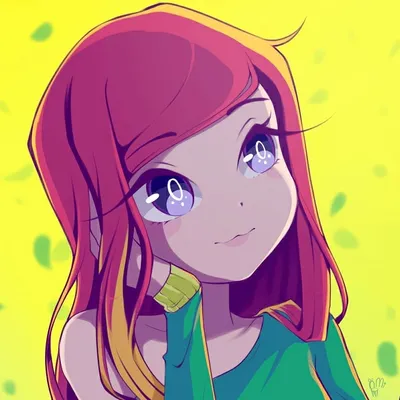 Beautiful Winx in anime style - YouLoveIt.com