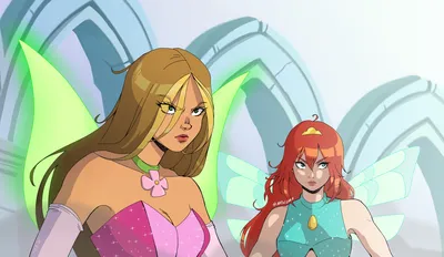 Winx Club but 90s Anime Style! : r/winxclub