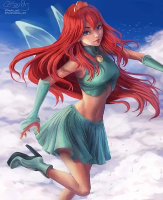 Bloom n flora anime style 😍 - Winx Club Forever Magic | Facebook