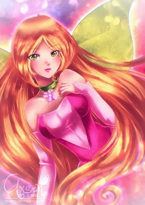 Bloom in Winx club anime by sweetmagic6688 on DeviantArt