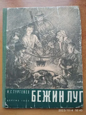 Иллюстрации к рассказу \"Бежин луг\" Тургенева, художники А. Ф. Пахомов, А.  А. Пахомов