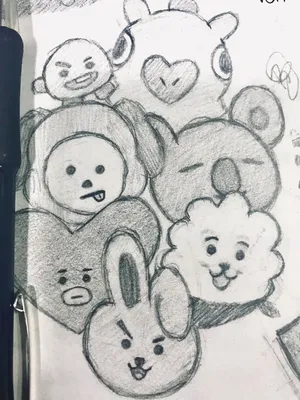 Bt21 рисунки