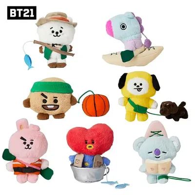 Бесплатные раскраски BT21 для печати - GBcoloring