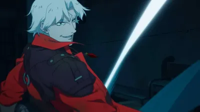 Dante from devil may cry 5 in an anime inspired style on Craiyon