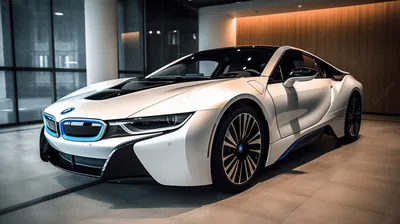 BMW i8 BLACK FULL, крутая, злобно …» — создано в Шедевруме