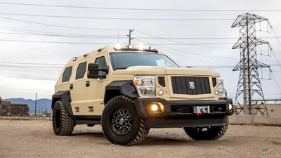 В Сети появились фото безумного внедорожника Bonkers Armortruck. Новинки  світового авторинку