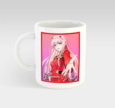 Аниме плакат Милый во франксе - Зеро Ту 4 / Darling in the Franxx - Zero  Two купить в интернет магазине в Москве с доставкой по РФ