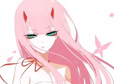 Аниме. Милый во франксе. Серия 23. Персонаж: Zero two, Зеро Ту, 002 Anime.  Darling in the franxx. Series 23. Character: Zero two, 0… | Ретро рисунки,  Аниме, Рисунки