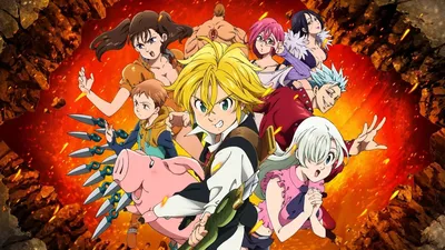 Аниме Семь смертных грехов: Возрождение заповедей / Nanatsu no Taizai:  Imashime no Fukkatsu [HD] - купить недорого