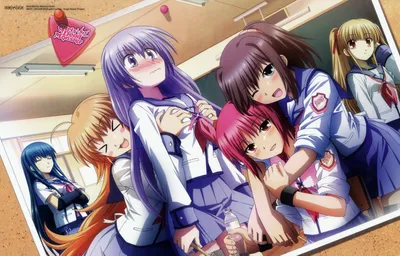 Ангельские ритмы! / Angel Beats! - «ϟ 1-2-3-4-5-6-7 Все хорошие дети  попадают в рай ϟ» | отзывы