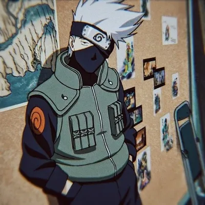 Naruto Kakashi Hatake Anime Sticker - Naruto Stickers Download