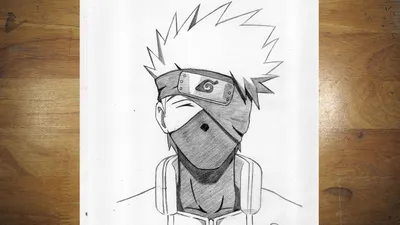 Kakashi Hatake. Anime \"Naruto\". Illustration | Figma Community