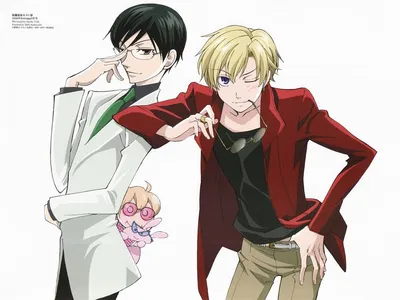 Обои на рабочий стол Тамаки Суо / Tamaki Suo с друзьями из аниме Ouran High  School Host Club / Ouran Koukou Host Club / Клуб свиданий старшей школы Оран,  by Sayaka Toda,