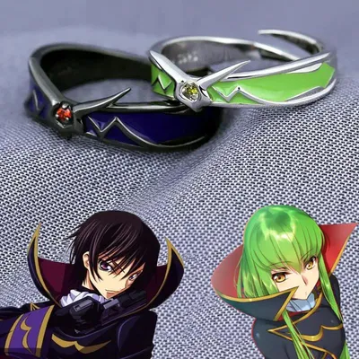 Обои для рабочего стола Code Geass С.С. и Лелуш Аниме