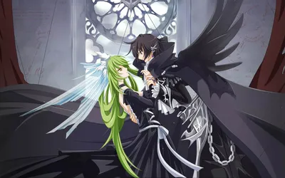 Обои Аниме Code Geass, обои для рабочего стола, фотографии аниме, code  geass, зелёные, волосы, девушка, персонаж, код, гиас Обои для рабочего  стола, скачать обои картинки заставки на рабочий стол.