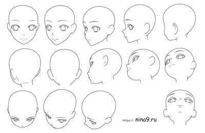 Аниме лица простые рисунки (45 фото) » рисунки для срисовки на Газ-квас.ком
