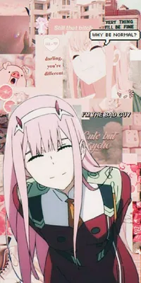 Милый во Франксе | Zero two, Blue anime, Cute anime wallpaper