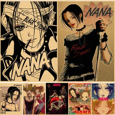 Anime NANA Osaki Art Poster Manga Cartoon Picture Print Bedroom Wall Decor  24x36 | eBay