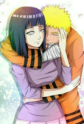 Обои на рабочий стол Хината Хьюго / Hinata Hyuugo и Наруто Узумаки / Naruto  Uzumaki из аниме Наруто / Naruto, обои для рабочего стола, скачать обои,  обои бесплатно