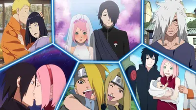 Фото Саске Учиха / Sasuke Uchiha и Сакура Харуно / Sakura Haruno из аниме  Наруто / Naruto