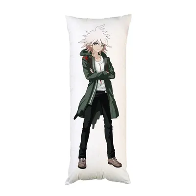 Дакимакура / аниме подушка Данганронпа / Школа отчаяния - Кокичи /  Dakimakura Danganronpa - Kokichi 3 купить в интернет магазине в Москве с  доставкой по РФ