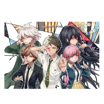 Постер плакат аниме Данганронпа Школа отчаяния Danganronpa 42х29 см А3  (poster_0263) (ID#1369899926), цена: 160 ₴, купить на Prom.ua