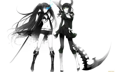 Аниме «Стрелок с Чёрной скалы» / Black Rock Shooter / Black☆Rock Shooter  (2009) — трейлеры, дата выхода | КГ-Портал