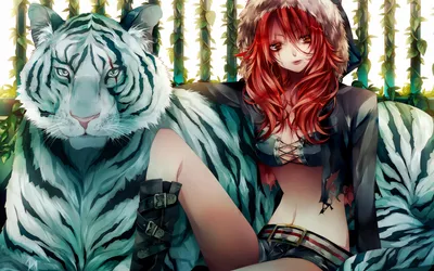 White Tiger: | Anime art beautiful, Anime, White tiger