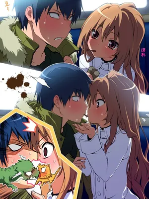 Постеры из аниме: ТораДора! | Toradora, Anime, Cute anime couples