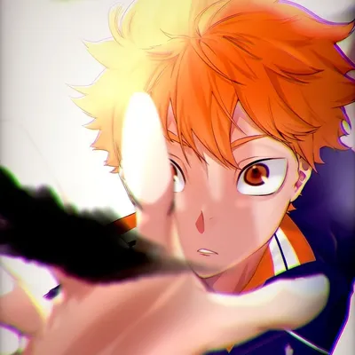 Обои на рабочий стол Shouyou Hinata / Шое Хината из аниме Haikyuu!/Волейбол,  by Akariinnn, обои для рабочего стола, скачать обои, обои бесплатно