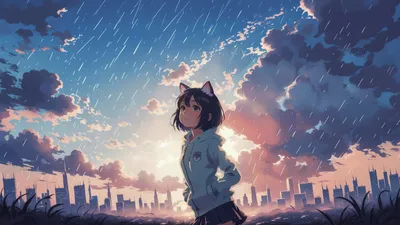 Обои Аниме Kimi no Na wa, обои для рабочего стола, фотографии аниме, kimi  no na wa, взгляд, девушка, фон Обои для рабочего стола, скачать обои  картинки заставки на рабочий стол.