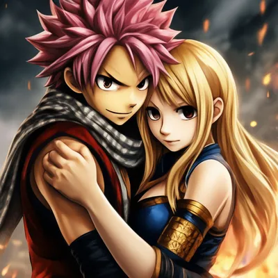 ♡ #Арт ♡ ♡ #Нацу • #Люси • #Налю ♡ | Fairy Tail |『Sekai』| Хвост Феи |  ВКонтакте