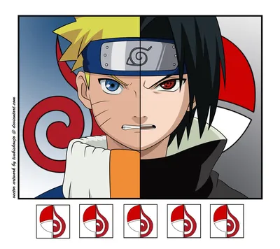 Обои на рабочий стол Naruto - Vs - Sasuke / Наруто против Саске, обои для  рабочего стола, скачать обои, обои бесплатно