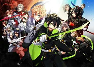 Seraph of the end. последний серафим - постер аниме — цена 30 грн в  каталоге Календари ✓ Купить товары для дома и быта по доступной цене на  Шафе | Украина #134855240