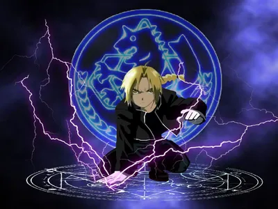 Обои на рабочий стол Edward Elric / Эдвард Элрик из аниме Fullmetal  Alchemist / Стальной алхимик, обои для рабочего стола, скачать обои, обои  бесплатно