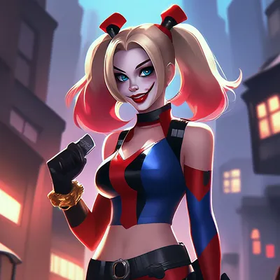 Anime Harley Quinn PixelInkOfficial - Illustrations ART street