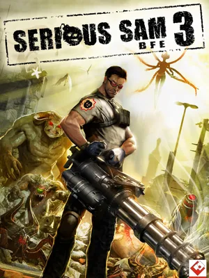 Купить постер (плакат) Serious Sam — Крутой Сэм на стену