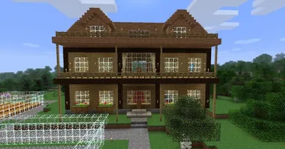 Картинки красивых домов в Minecraft (39 фото) ⭐ memchik.club | Casas  minecraft fáciles, Diseños de casa de minecraft, Planos de casa de minecraft