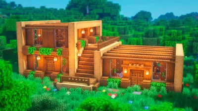 Скачать Готовый Дом Minecraft Мод APK для Android